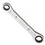 Klein Tools Ratcheting Box Wrench - 5/8in x 3/4in