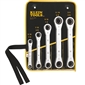Klein Tools Ratcheting Box Wrench Set - 5pc
