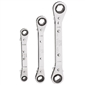 Klein Tools Ratcheting Offset Box Wrench Set - 3pc
