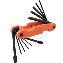 Klein Tools Pro Folding Hex Key Set