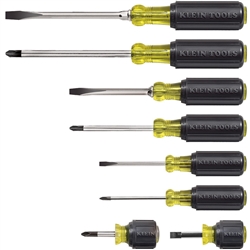 Klein Tools 8 Piece Cushion-Grip Screwdriver Set