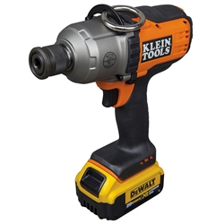 Klein Tools Battery-Operated Impact Wrench Kit - 7/16in