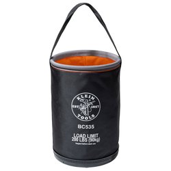 Klein 17in Straight Utility Bucket - 1680D Nylon, 200 lb