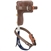 Klein Tools Pole Climbers, 1-9/16in Gaffs w/ Pads & Straps, 15-19 Inches Long