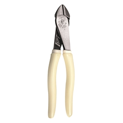 Klein Hi-Viz 8in Diagonal Cutting Pliers w/Glow Grip