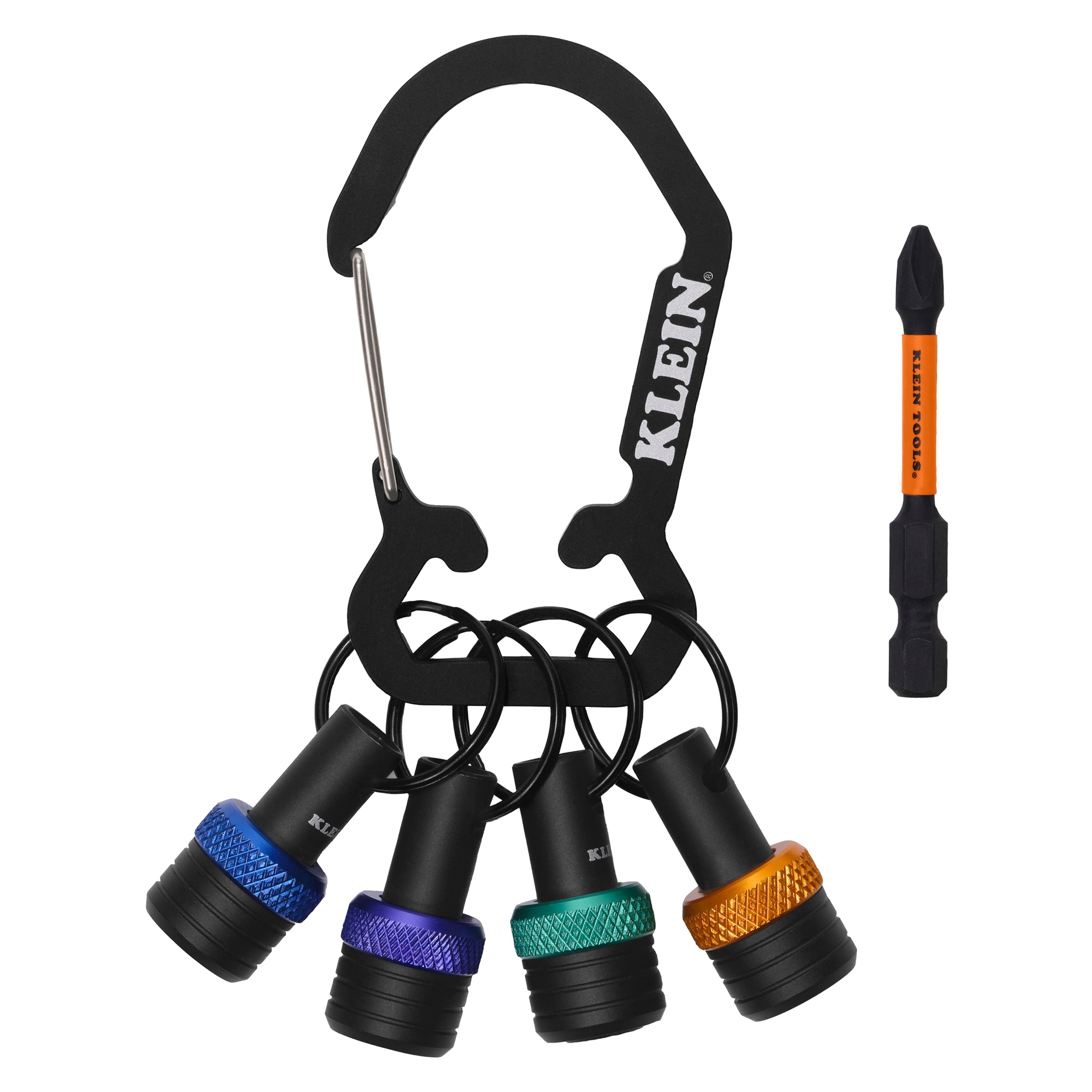 Klein Tools Bit Holder Keychain Set, 5-Piece