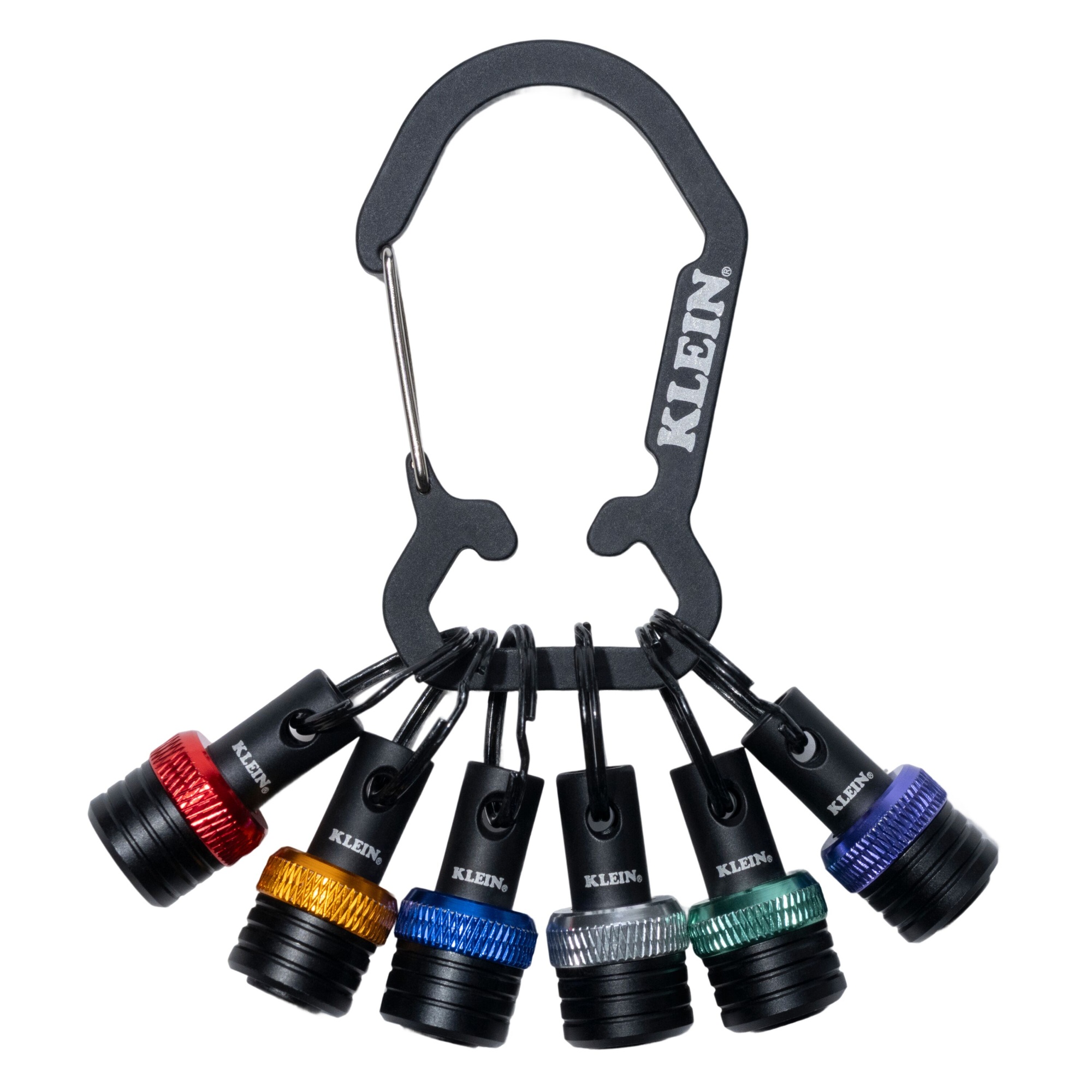 Klein Tools Bit Holder Keychain Set, 6-Piece
