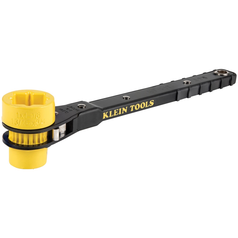 Klein Tools Ratcheting Linemans Wrench