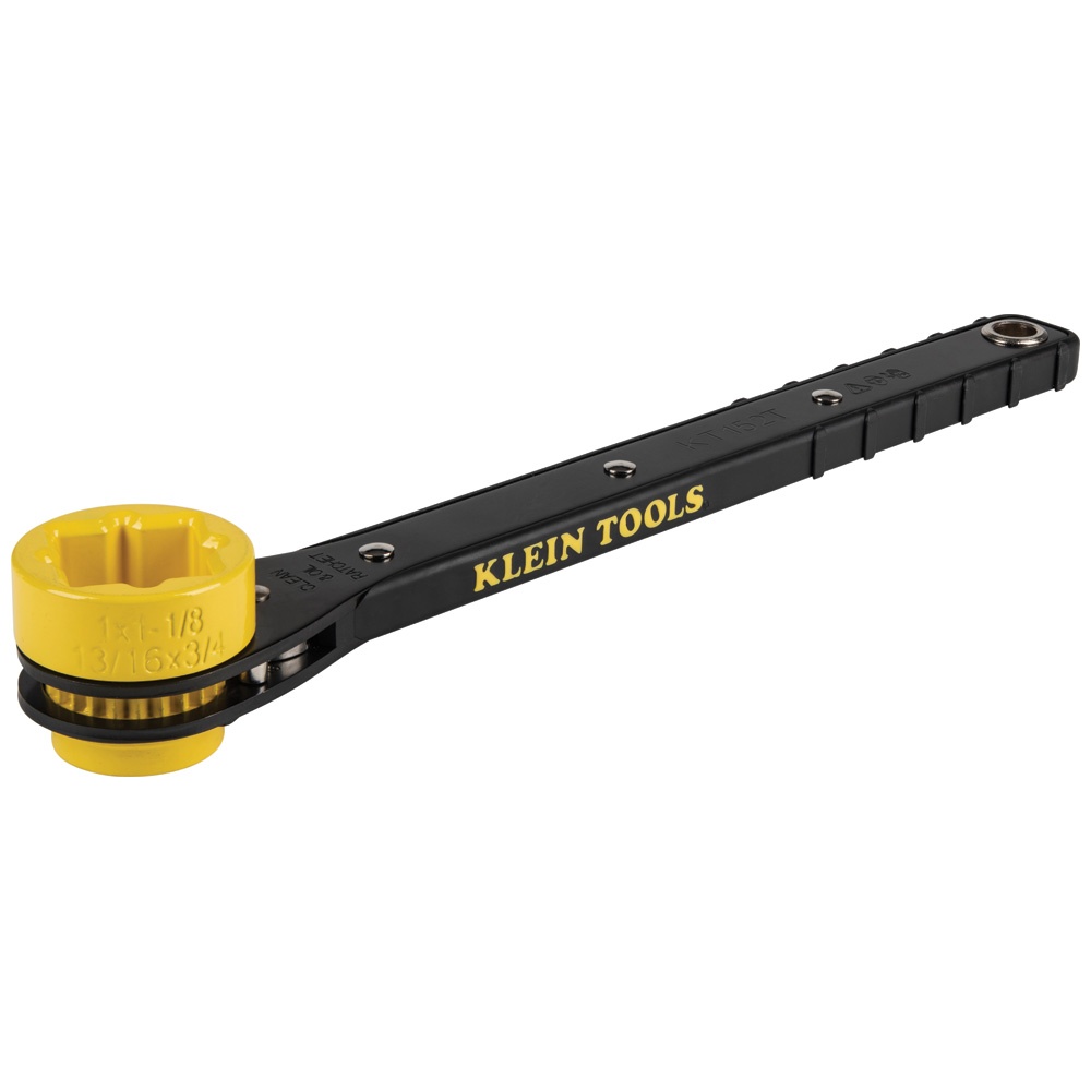 Klein 4-in-1 Linemans Slim Ratcheting Wrench