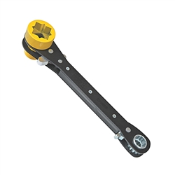 Klein Tools 5 in 1 Linemans Wrench Heavy Duty