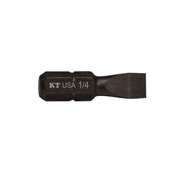 Klein Tools Slotted 1/4in x 1in - 5 Pack