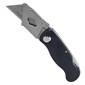 Folding Pocket Locking Utility Knife - Black