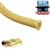 1/4in Kevlar&reg; Expandable Sleeving Yellow - 50'