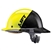 Lift DAX Carbon Fiber Full Brim 50-50 - Yellow/Black