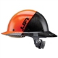Lift DAX Carbon Fiber Full Brim 50-50 - Orange/Black