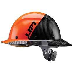 Lift DAX Carbon Fiber Full Brim 50-50 - Orange/Black