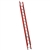 28ft Fiberglass Ladder w/ V-Pole Grip & Hooks
