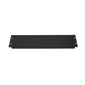 Rack Panel-Blank-2U  16ga Flanged Aluminum