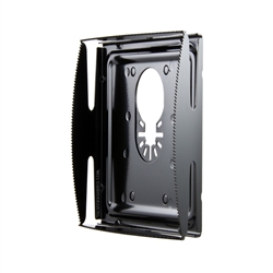 QBit Metal Box Cut-In Saw - Single Gang