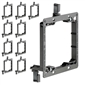 Arlington LV2 Dual Gang Low Voltage Bracket - 10 Pack