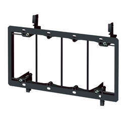 Arlington LV4 Four Gang Low Voltage Bracket