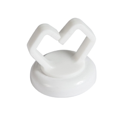 Mag-Daddy 1/2in Cable Holder 10lbs - Plenum White 10pc