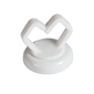 Mag-Daddy 1/2in Magnetic Cable Holder 10lbs - Plenum White 100pc
