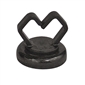 Mag-Daddy 1/2in Magnetic Cable Holder 10lbs - Plenum Black 100pc