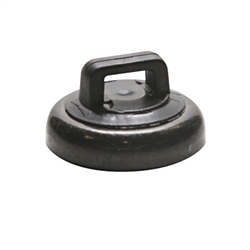 Mag-Daddy Magnetic Cable Tie Mount 10lbs - Plenum Black 10pc