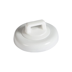 Mag-Daddy Magnetic Cable Tie Mount 15lbs - Plenum White 100pc