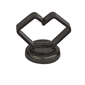 Mag-Daddy 3/4in Magnetic Cable Holder 10lbs - Plenum Black 100pc