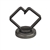 Mag-Daddy 1in Magnetic Cable Holder 15lbs - Plenum Black 100pc