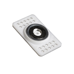 26lb Magnetic Plate With 1.2in X 2in Polymer Base