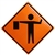 MDI Flagger Symbol Traffic Sign - 36in