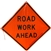 MDI Road Work Ahead Traffic Sign - 36in