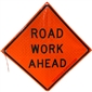 MDI Road Work Ahead Traffic Sign - 36in