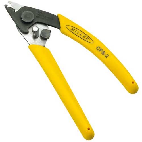 Miller by Ripley Tools CFS-2 900 Two-Hole Fiber Optic Stripper - 900 Micron Buffer to Bare Fiber