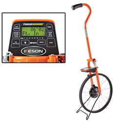Keson MP401E 4ft Steel Digital Measuring Wheel - 99,999ft