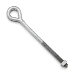 MacLean Oval Eye Bolt - 5/8in x 14in