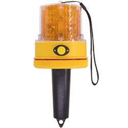 Personal Safety Light, 24 LED w/ Handle - Amber