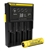 Nitecore D4 Charger w/ 1x NL189 3400mAh 18650 Battery - High Capacity