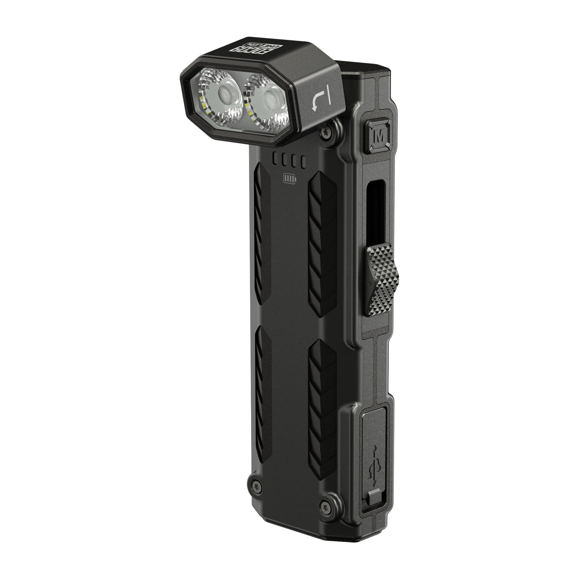 Nitecore EDC09 1600 Lumen USB-C Rechargeable Swivel Head Flat EDC Flashlight