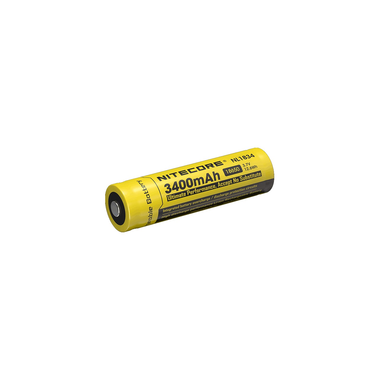 Nitecore NL1834 3400mAh 18650 Li-Ion Battery (Repl NL189)