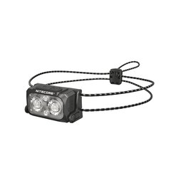 Nitecore NU25 MCT UL 400 Lumen USB-C Rechargeable Ultralight Headlamp (Black)
