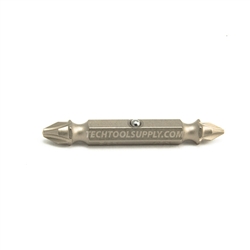 MegaPro Phillips DoubleLok Bit 1-2 Nickel Plated