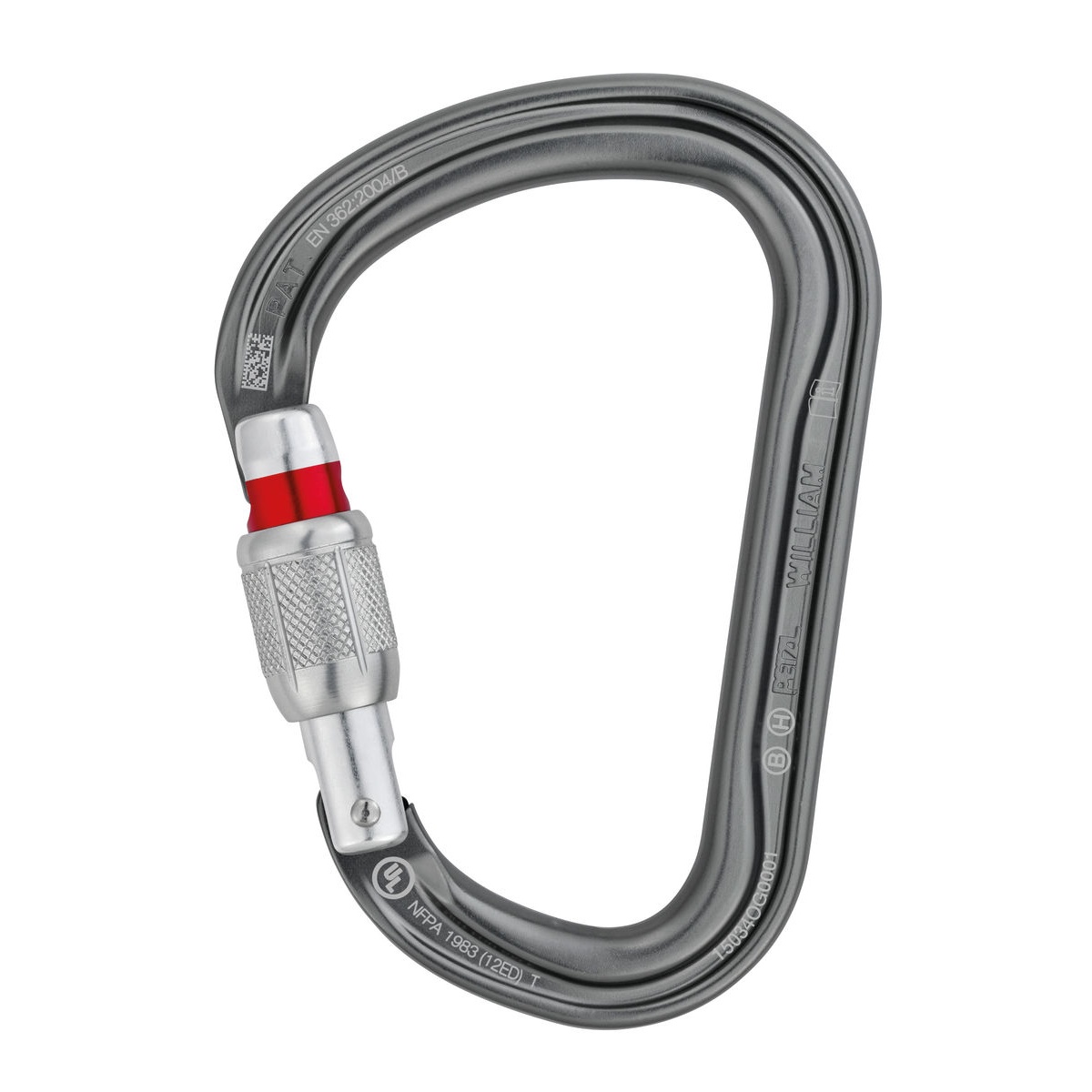 Petzl WILLIAM SCREW-LOCK Carabiner