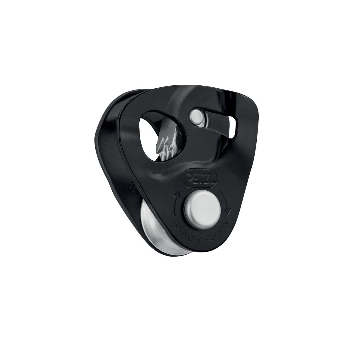 Petzl NANO TRAXION Progress Capture Pulley - Black