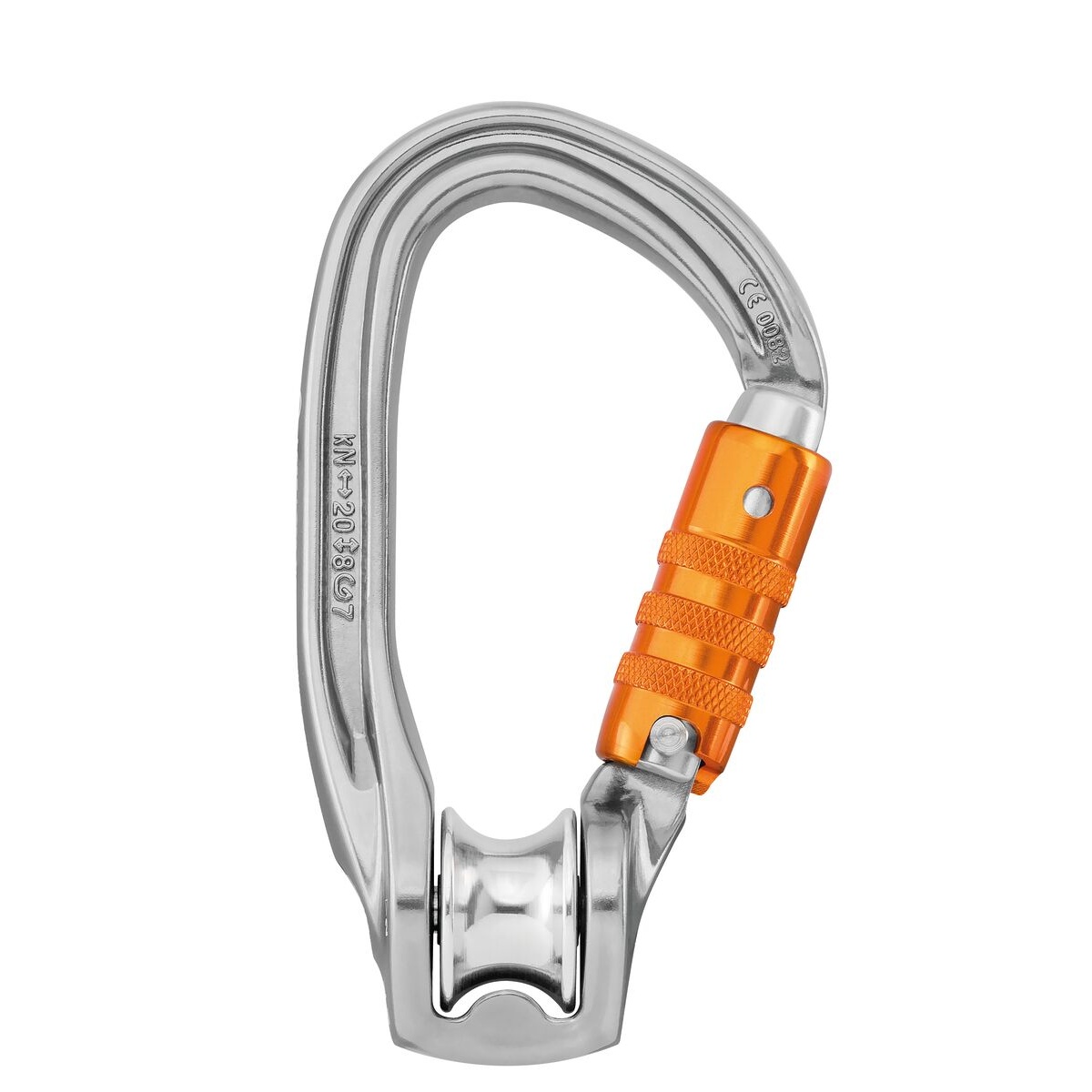 Petzl ROLLCLIP Z TRIACT-LOCK Pulley Carabiner