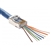 EZ-RJ45 CAT5e/Cat6 Fully Shielded Connectors - 100 Pack