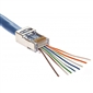 EZ-RJ45 CAT5e/Cat6 Fully Shielded Connectors - 100 Pack